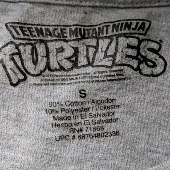 Teenage Mutant Ninja Turtles size small tee shirt - Picture 5 of 7